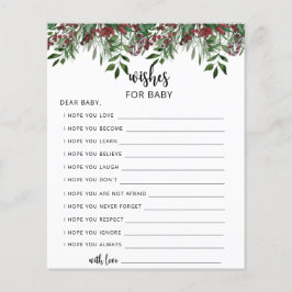 Evergreen Party | önskemål för baby