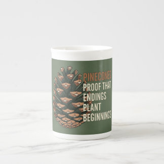 Evergreen Promise - Gräs cone design Benporslin Mugg