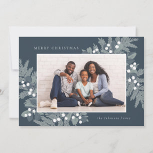 Evergreen Ram Photo Helgdag Card