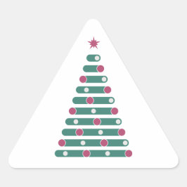 Evergreen Rhythm Triangelformat Klistermärke