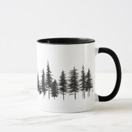 "Evergreen Serenity Mugg" Mugg