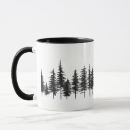 "Evergreen Serenity Mugg" Mugg