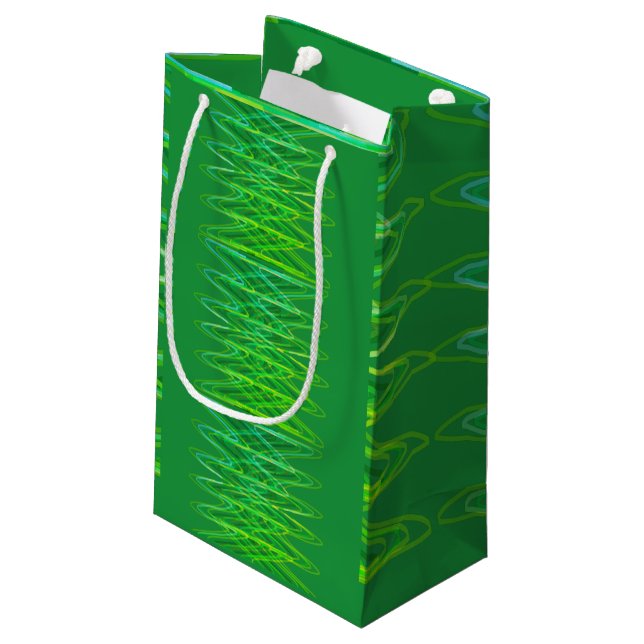 Evergreen Spiral Gift Bag (Baksidan Vinklad)