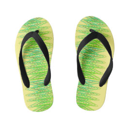 Evergreen Spiral Gult Pair of thongs