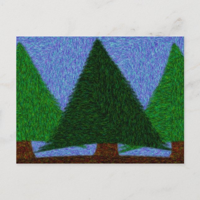 Evergreen State of Mind Vykort (Framsida)