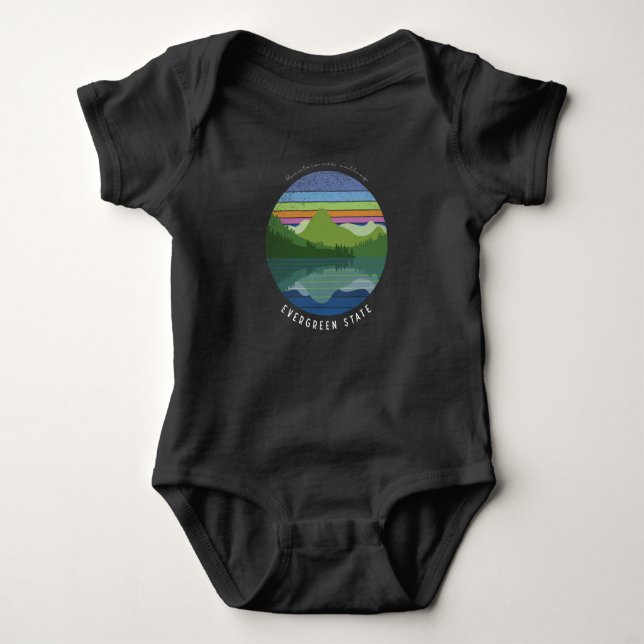 Evergreen state t shirt (Framsida)