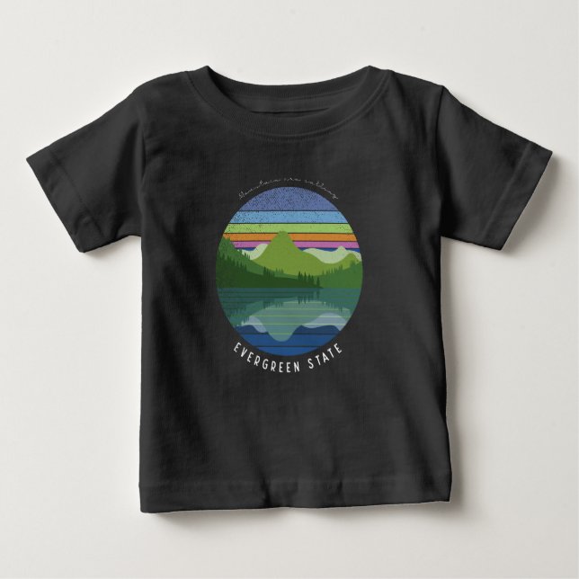 Evergreen state t shirt (Framsida)