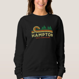 Evergreen Sunset Hampton Forest New Hampshire Wood T Shirt