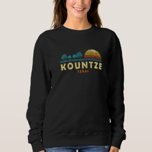 Evergreen Sunset Kountze Forest Texas Skogen Natur T Shirt