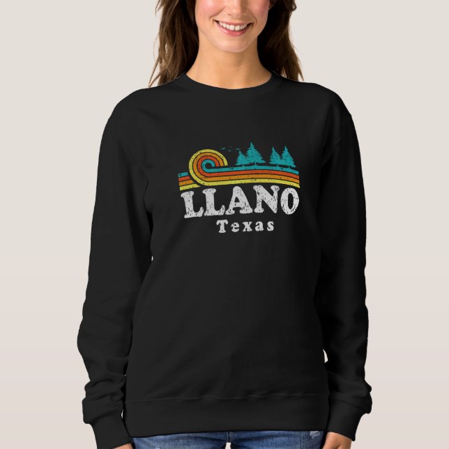Evergreen Sunset Llano Forest Texas Skogen Nature T Shirt (Framsida)