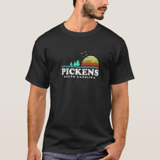Evergreen Sunset Pickens Forest South Carolina Woo T Shirt