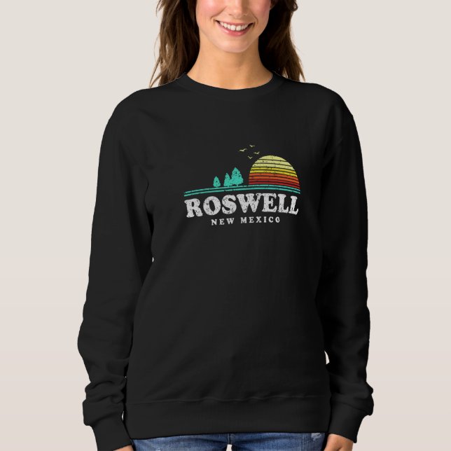 Evergreen Sunset Roswell Forest New mexico Skogen  T Shirt (Framsida)