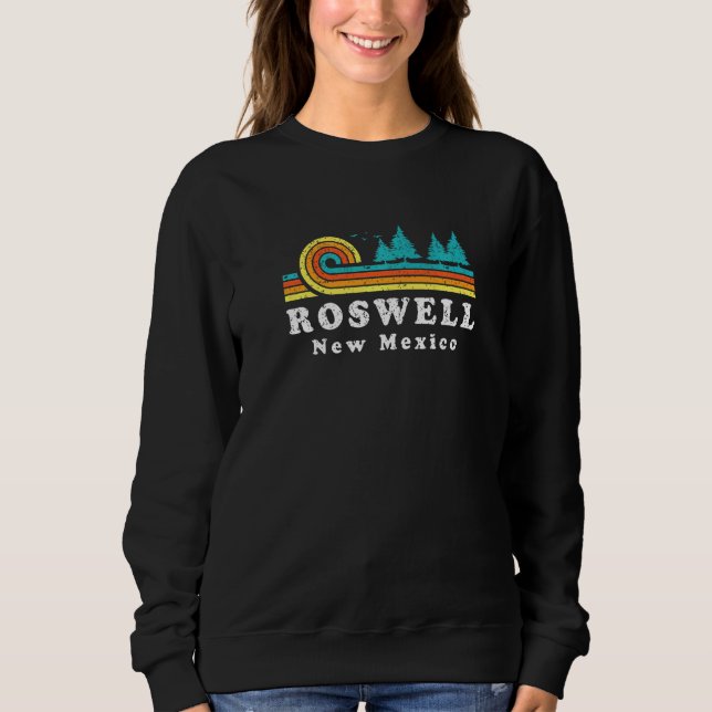 Evergreen Sunset Roswell Forest New mexico Skogen  T Shirt (Framsida)
