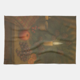 Evergreen Table – Candlelight and Calm Kökshandduk