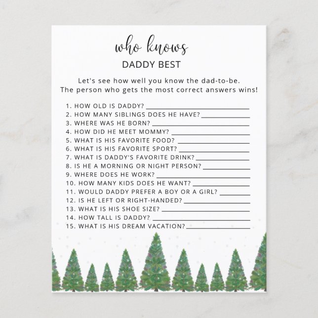 Evergreen Vem känner pappa bäst (Framsida)