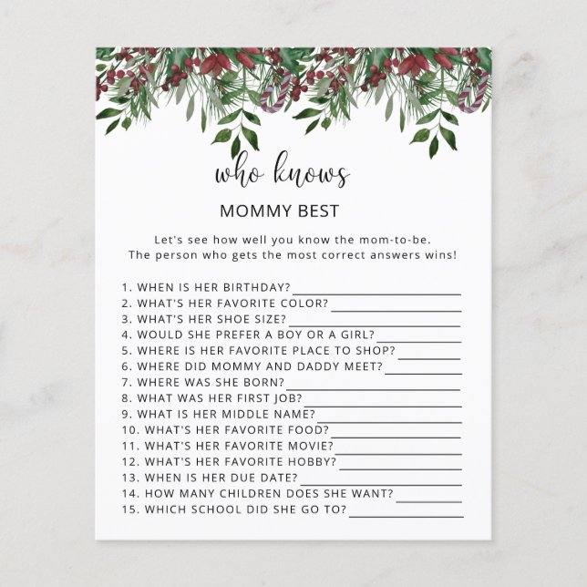 Evergreen Vem vet bäst mamma (Framsida)