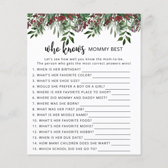 Evergreen Vem vet bäst mamma (Framsida)