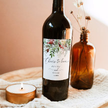 Evergreen vinterost elegant Chef till Kärlek bröll