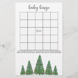 Evergreen-vintervilo baby bingo
