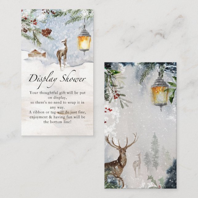 Evergreen visning schouwer tilläggskort (Fram/baksida)