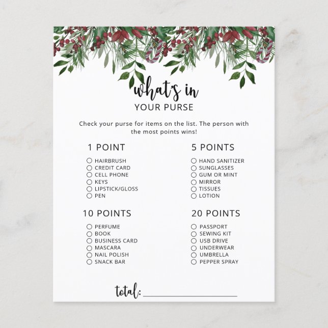 Evergreen Whats in your purge-match (Framsida)