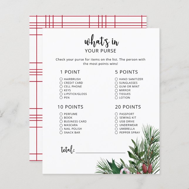 Evergreen Whats in your purge-match (Fram/baksida)