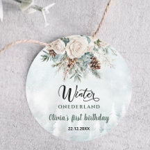Evergreen Winter Onederland Första födeldagen