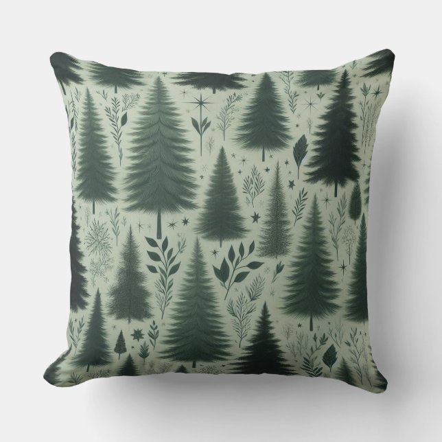 Evergreen Wonderland Kudde (Framsida)