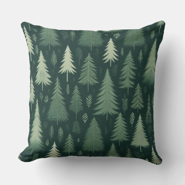 Evergreen Wonderland Kudde (Framsida)