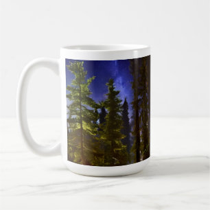 Evergreens i månljuset kaffemugg