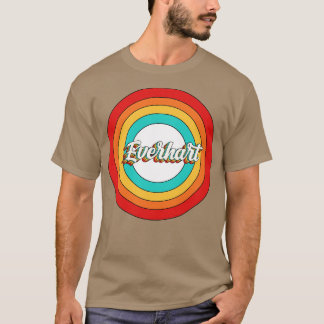 Everhart Namn Shirt Vintage Everhart Circle T