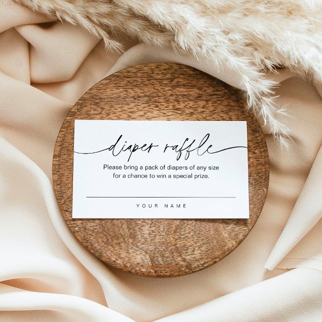 EVERLEIGH Diaper Raffle Biljett Card (Skapare uppladdad)
