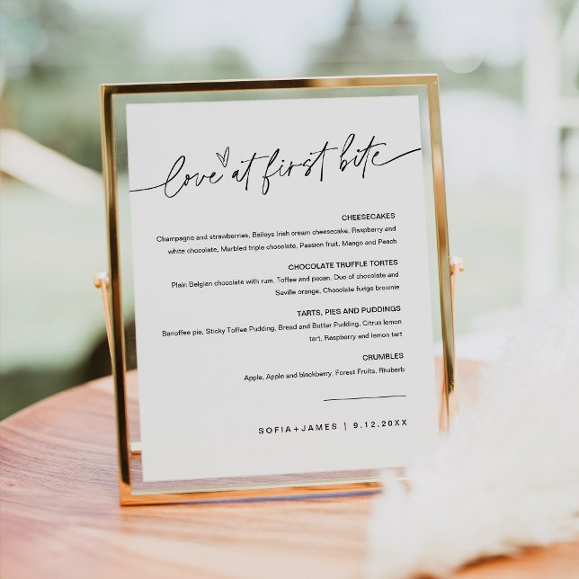 EVERLEIGH Förälskelse Vid Första Tuggningen Efterr Poster (Skapare uppladdad)