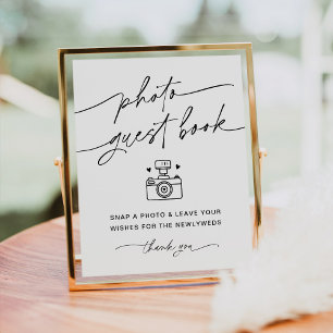 EVERLEIGH Foto Gästbok Signatur Poster
