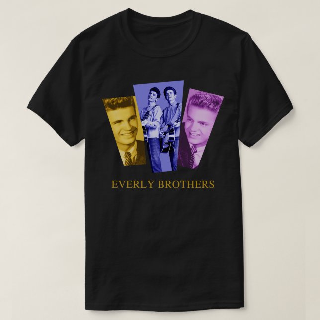 Everly Brothers T Shirt (Design framsida)