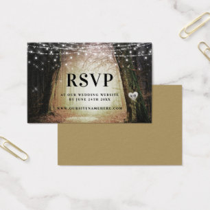 Evermore   Bytt OSA för Forest Guld-inmatningskort Visitkort