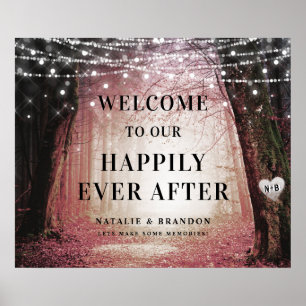 Evermore Förändrad skog Mottagningsvälkomst Poster