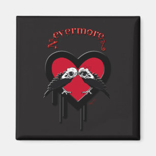 Evermore (röd) magnet
