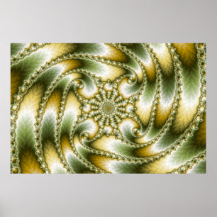 Everswirl - Mandelbrot Fractal Poster