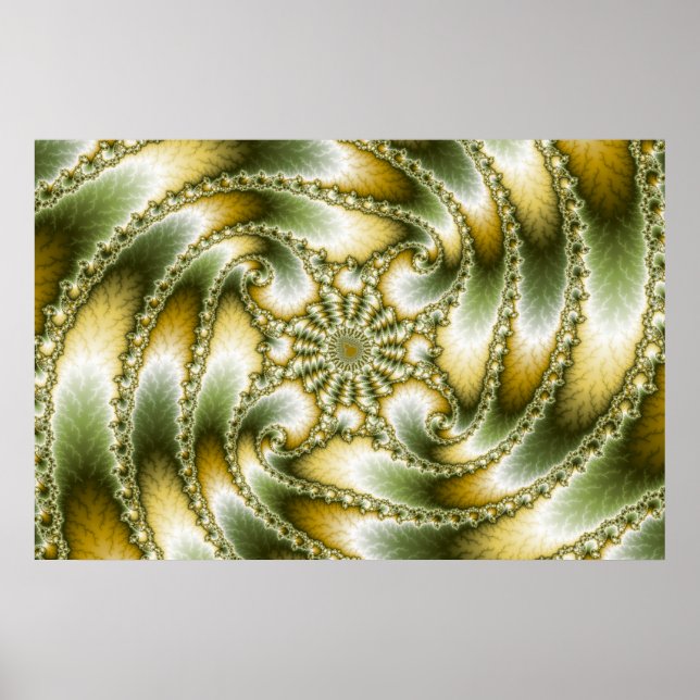 Everswirl - Mandelbrot Fractal Poster (Framsidan)