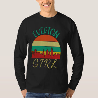 Everton Girl Kärlek Everton Souvenir T Shirt