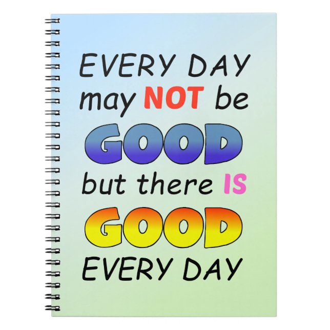 Every Day Anteckningsbok (Framsidan)