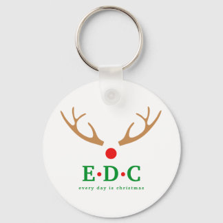Every Day is Christmas Key Ring Nyckelring