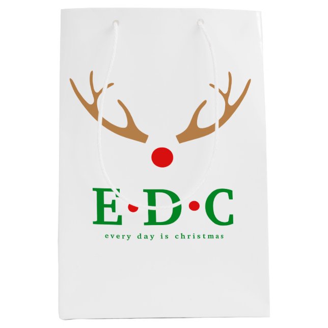 Every Day is Christmas Medium Gift Bag (Framsidan)