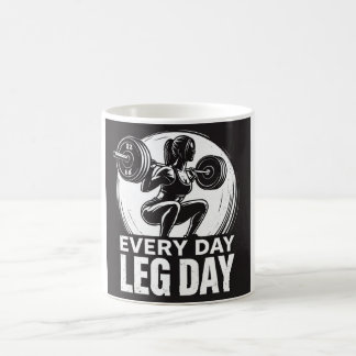 Every Day Leg Day Kaffemugg