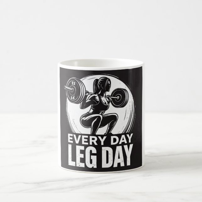 Every Day Leg Day Kaffemugg (Center)