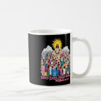 Every Knee Shall Bow Christian Easter Day  Kaffemugg