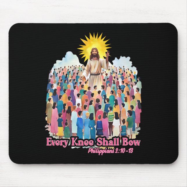 Every Knee Shall Bow Christian Easter Day  Musmatta (Framsidan)