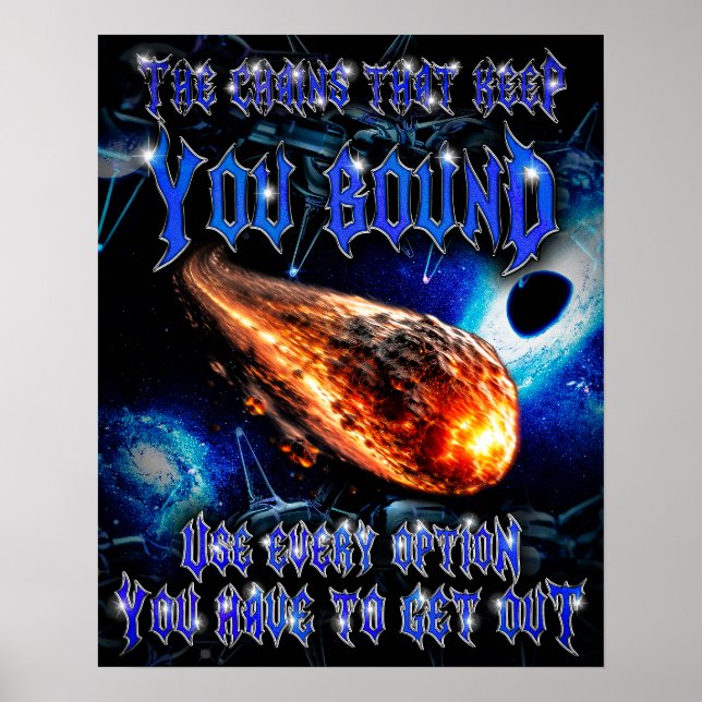 Every Option Matter − The Chains That Bounds You Poster (Framsidan)
