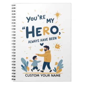 Every Page Says “Thank You” Hero Quote Journal  Anteckningsbok